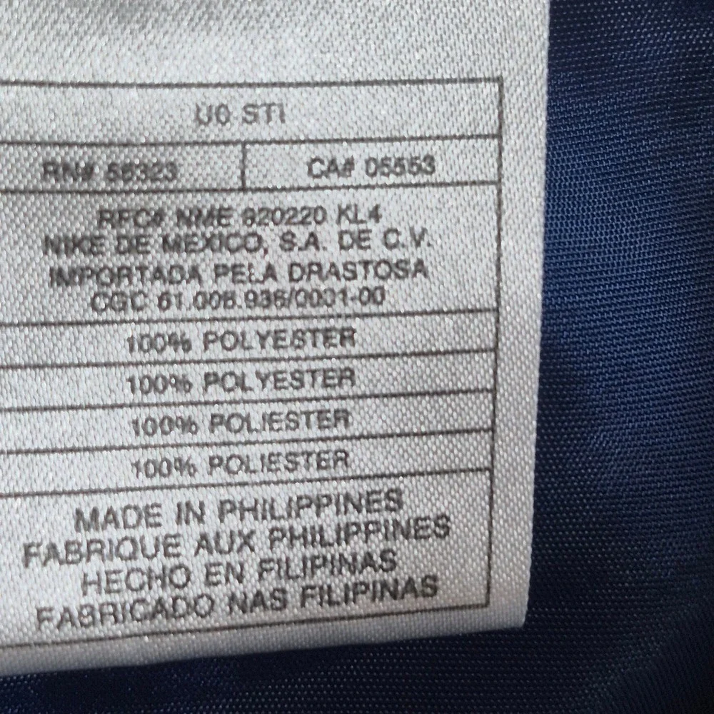 Vintage Nike VB Volleyball Board Shorts Mens Blue Nylon Cargo Swim Y2K 2000s